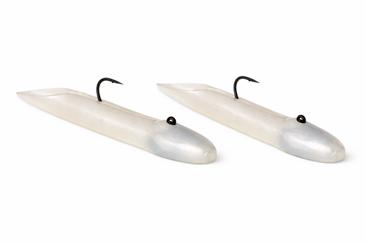 Slapper Baits- Pearl White 3 inch 1/4 oz